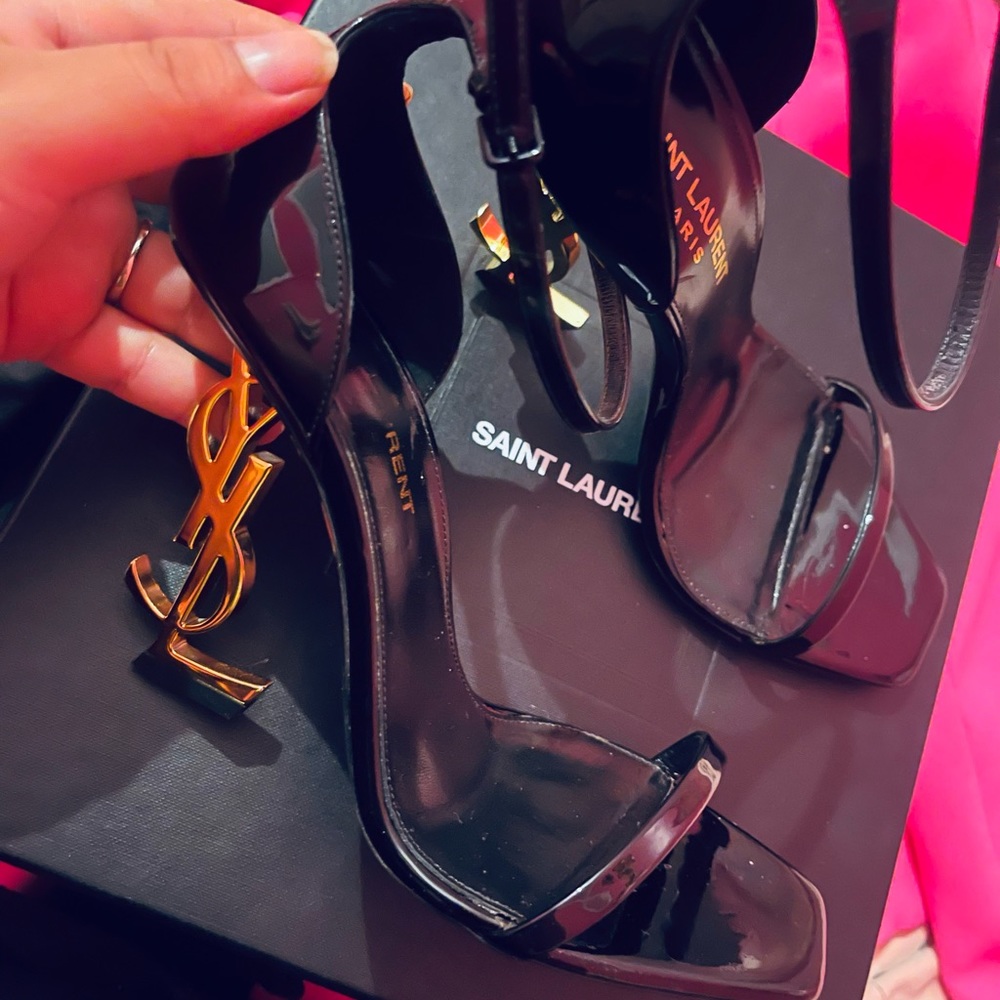 Saint Laurent Opyum Heel Size 6.5